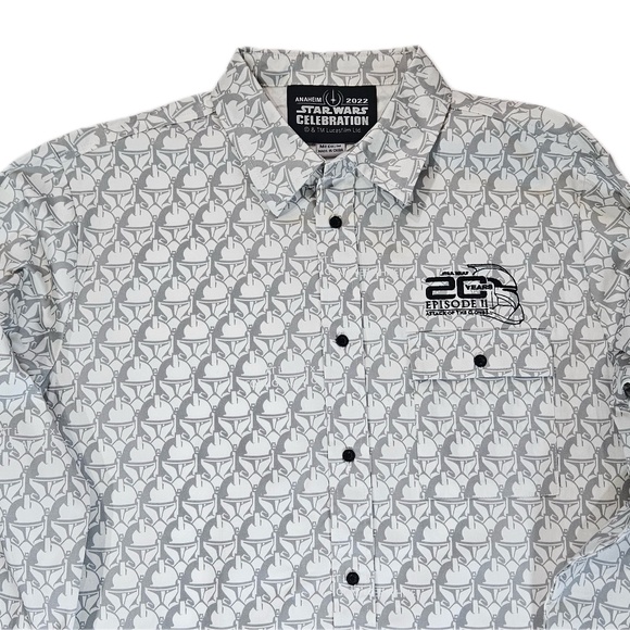 Star Wars Celebration Shirt Mens Medium Episode II 20 Years Clone Trooper 2022‎ - Picture 3 of 9